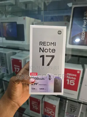 New Xiaomi Redmi Note 17 128 GB Black