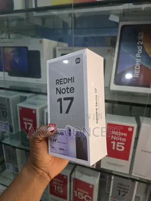 New Xiaomi Redmi Note 17 128 GB Black