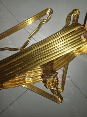 10 Pieces of Luxury Gold Chrome Boutique Hangers