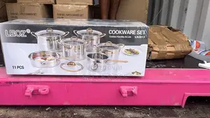 11 Pieces Stainless Steel Cookware Set