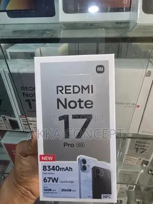 New Xiaomi Redmi Note 17 Pro 256 GB Black