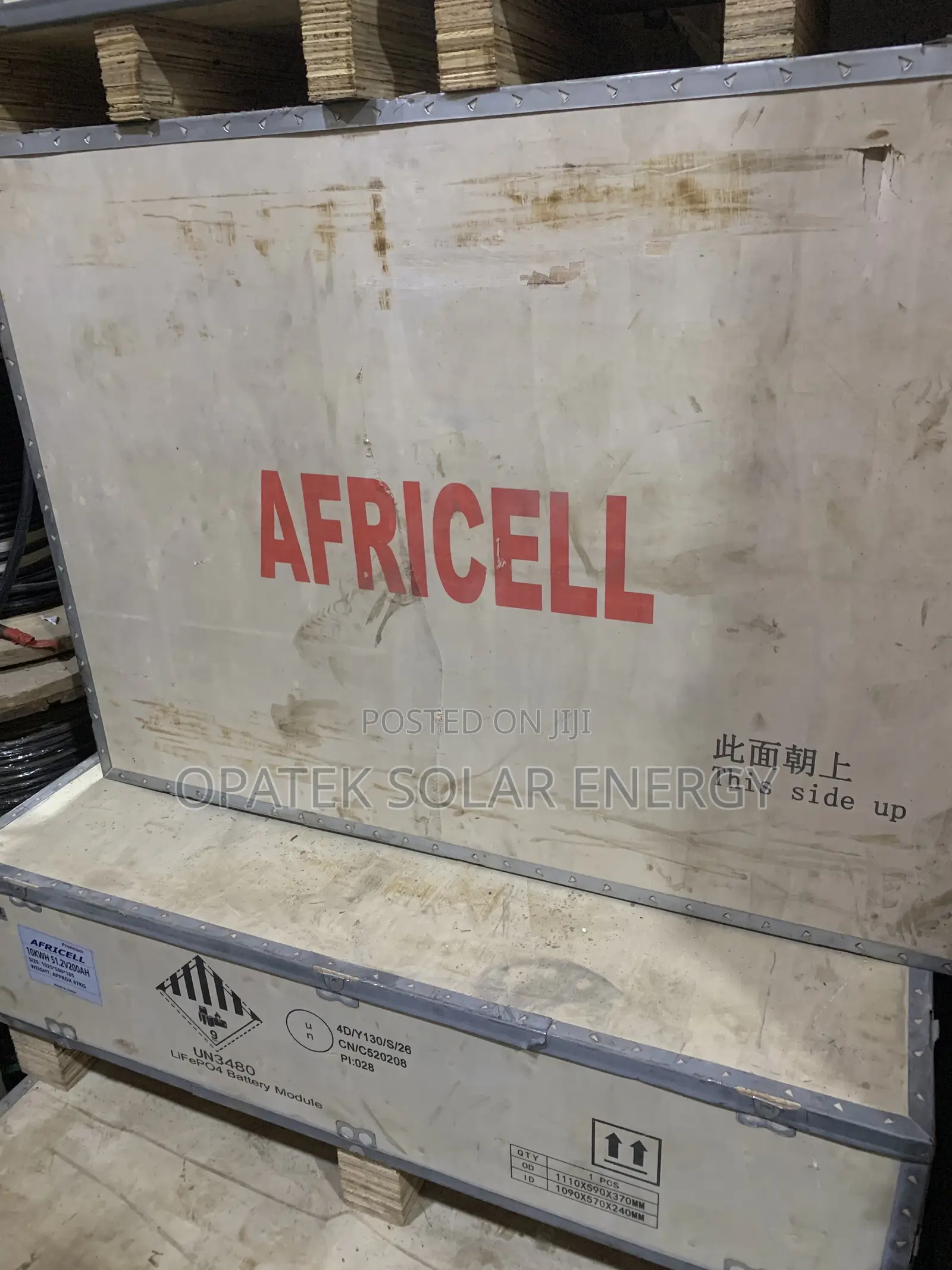 Africell Lithium Battery 10kwh 48v Available