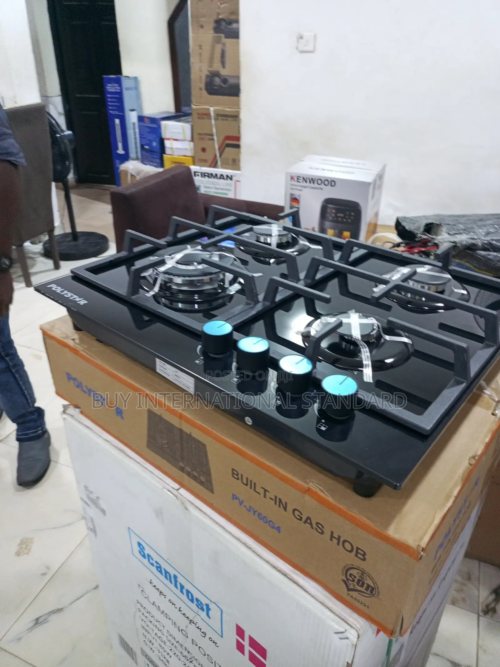 POLYSTAR 4 Built-in Gas Cooker PV-JY60GA – Stylish Cooking Solution