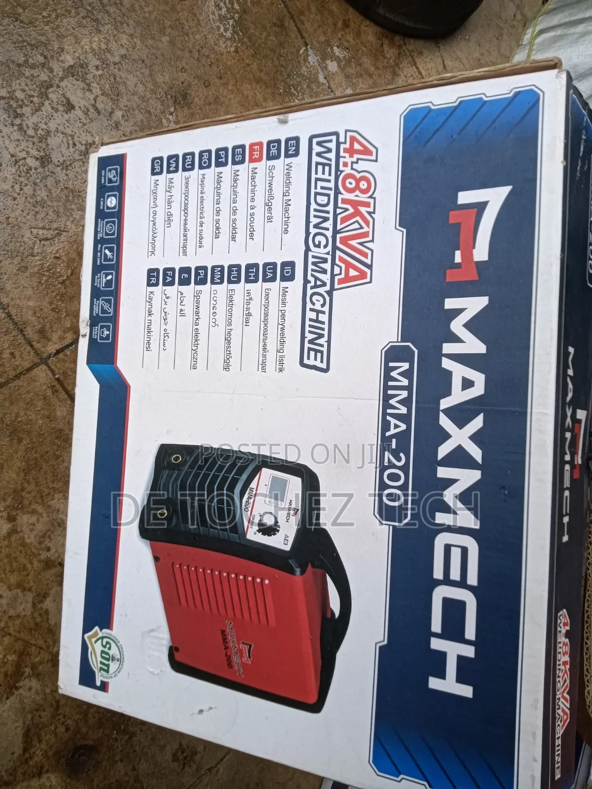 Inverter Maxmech 200MMA