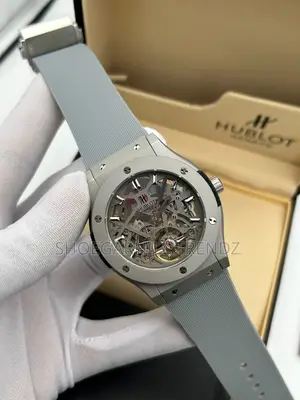 Premium Hublot Rubber Strap Watch | Luxury Timepiece