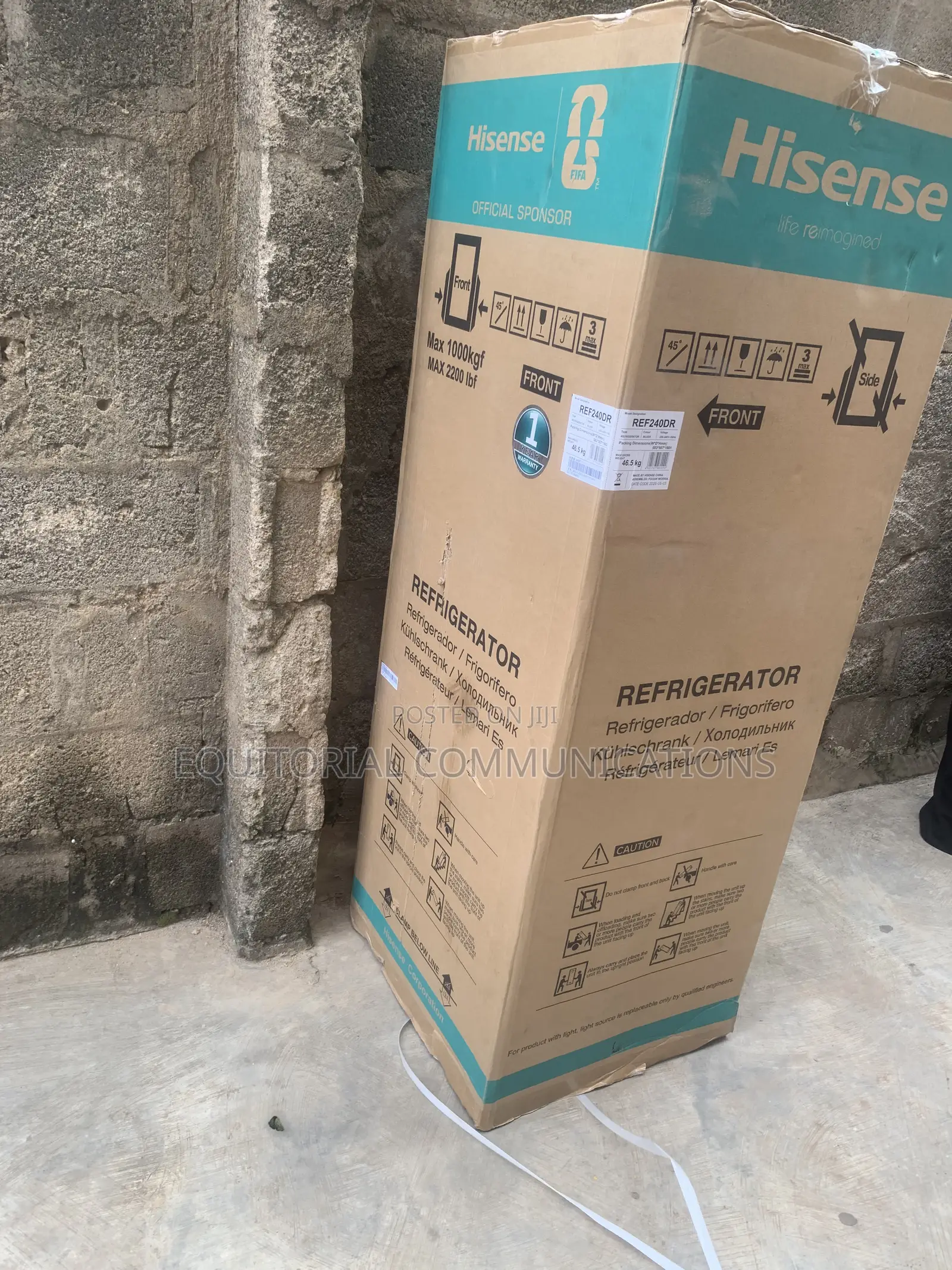 Hisense 240L Refrigerator – Freshness Convenience