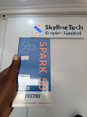New Tecno Spark 50 128 GB Black
