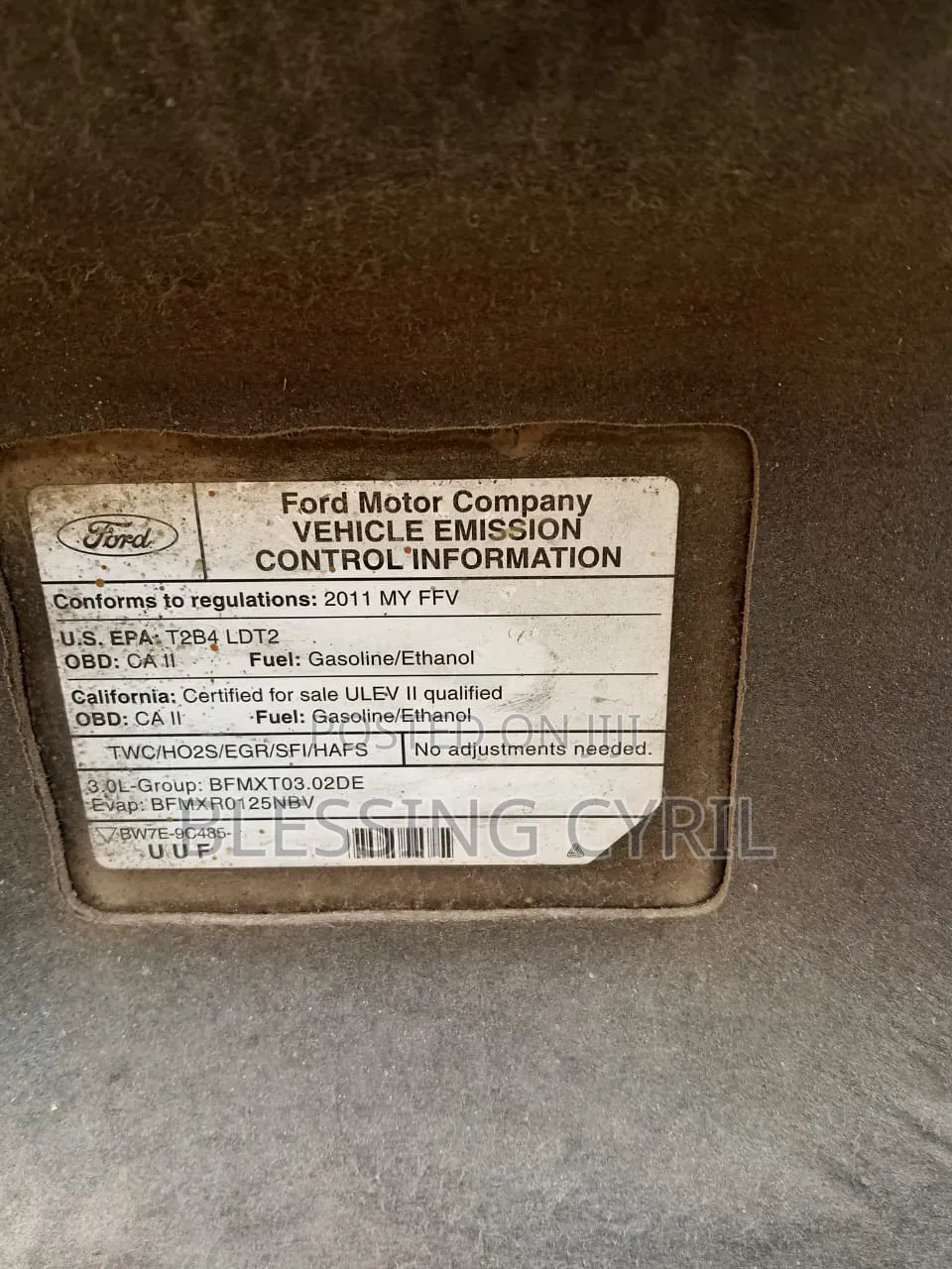 Ford Escape 2011 Black