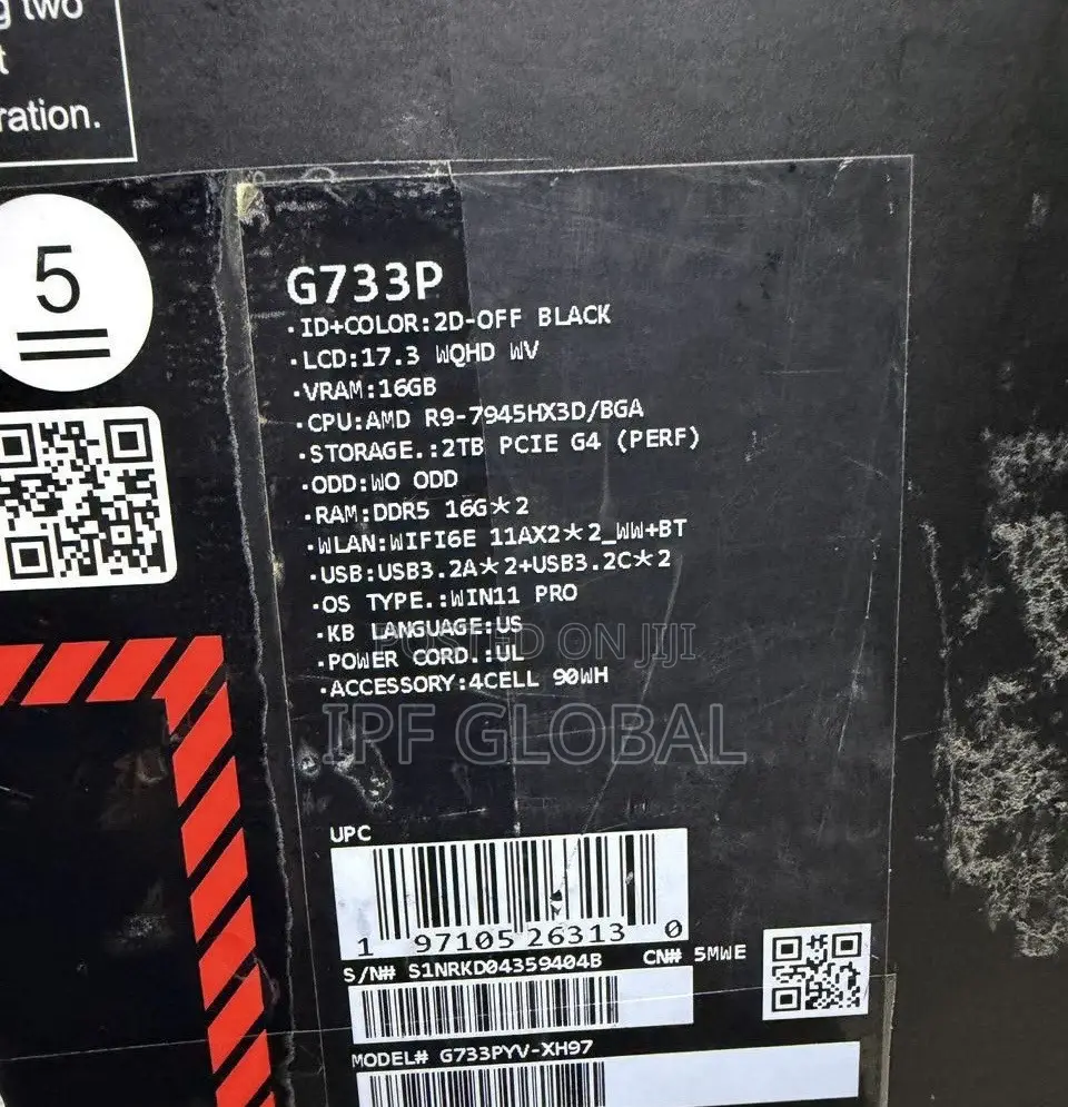 Laptop Asus ROG Strix SCAR 17 32GB AMD Ryzen 9 SSD 2T