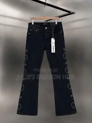 Purple Brand Flare Trouser