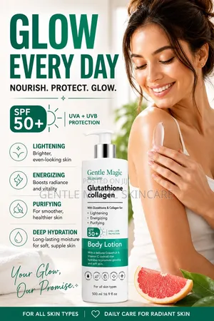 Gentle Magic Glutathione + Collagen Body Lotion 500ml