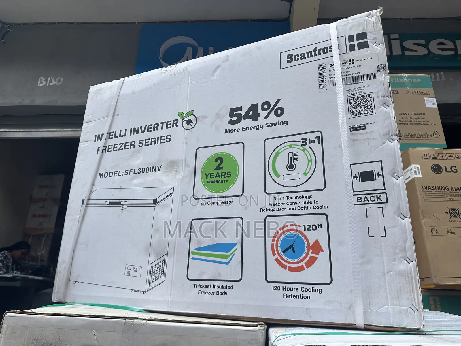 Original Scanfrost Freezer