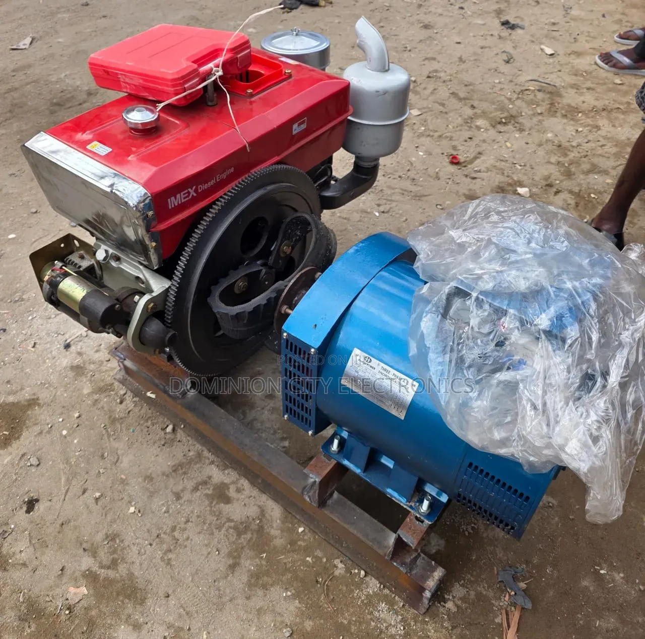 Basic Diesel Generator 35kva With 1130 Engine 100% Copper Coil