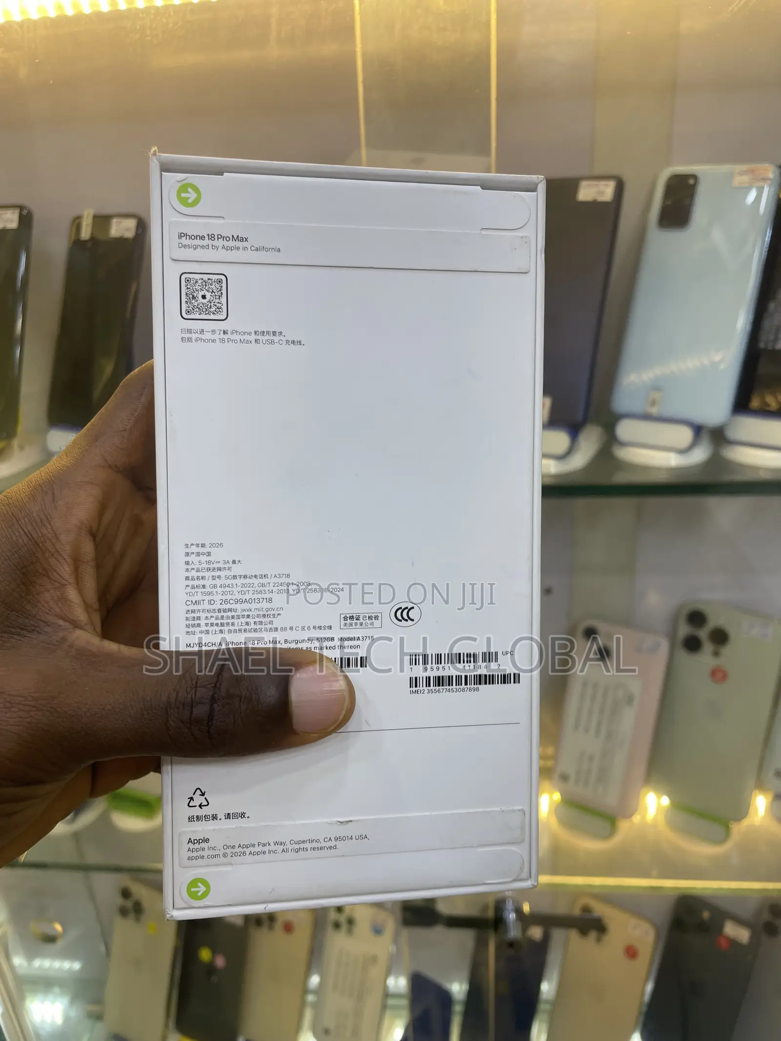 New Apple iPhone 18 Pro Max 512 GB