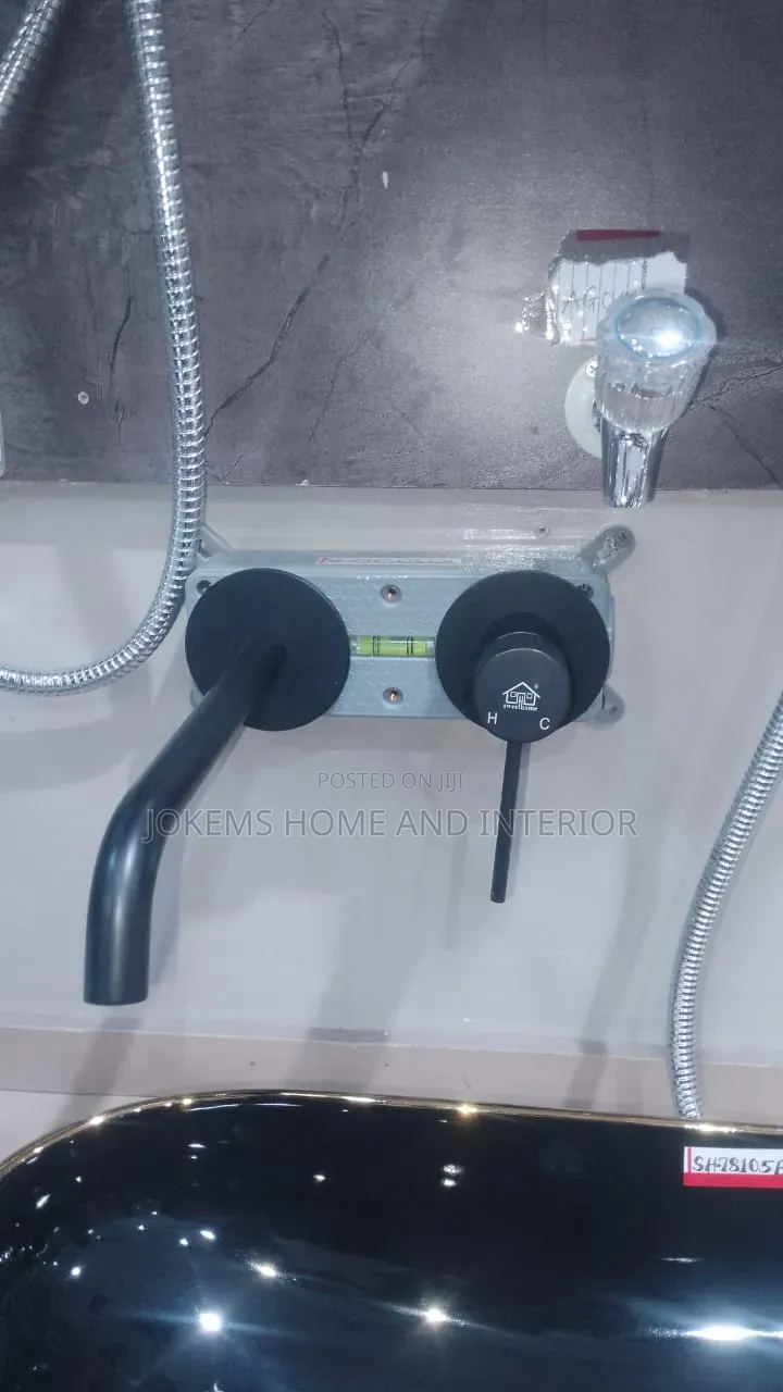 Black Condict Basin Mixer
