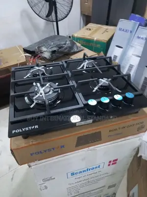 POLYSTAR PV-JY60GA 4 Burner Gas Hob–Practical Modern Kitchen Appliance