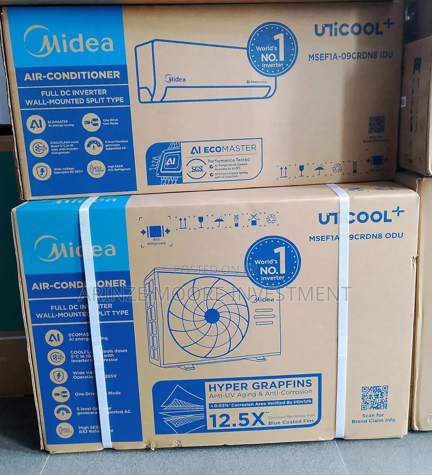 Midea 1HP Inverter AC