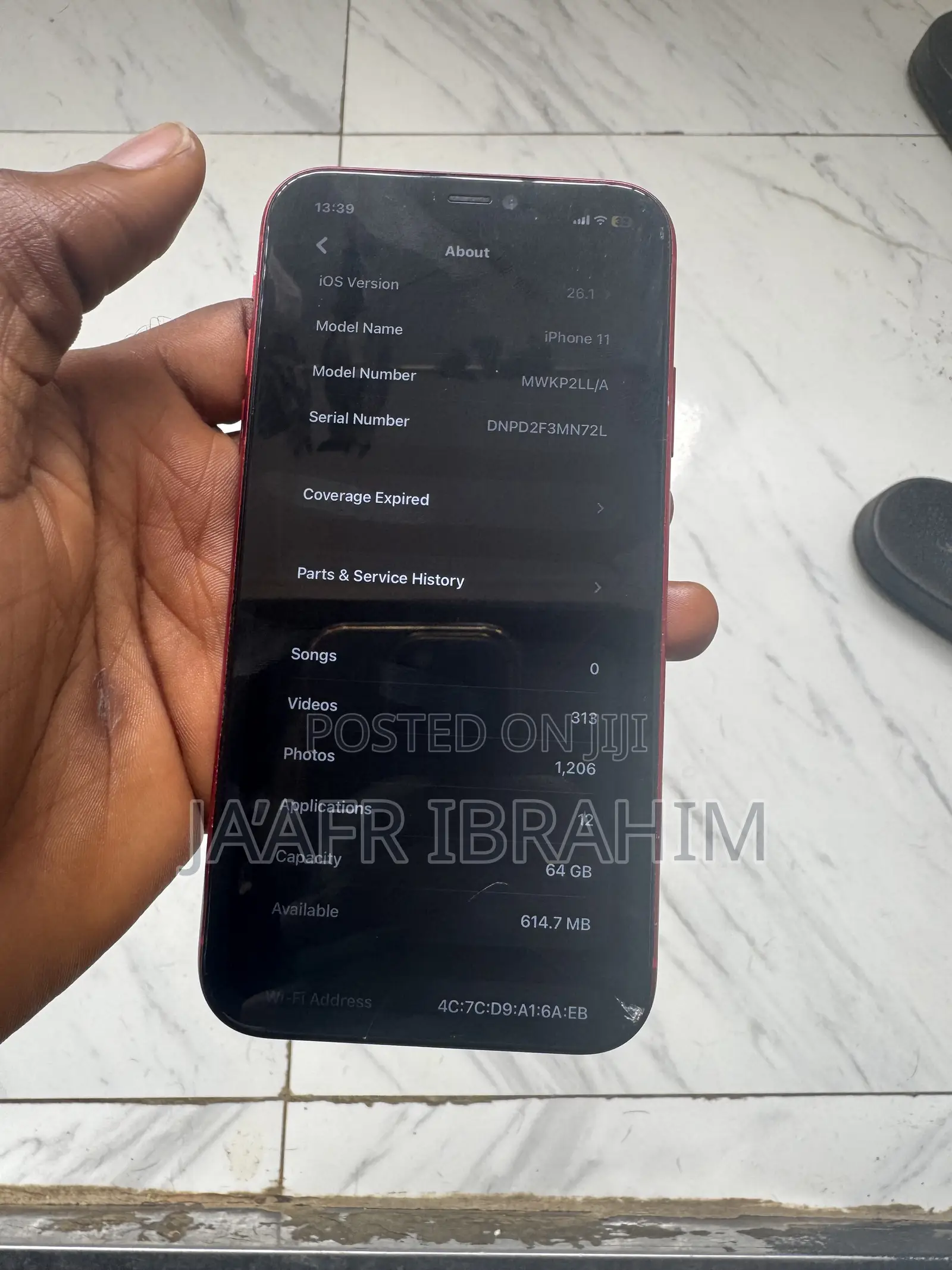 Apple iPhone 11 64 GB Red