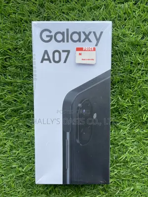 New Samsung Galaxy A07 4G 64 GB Black