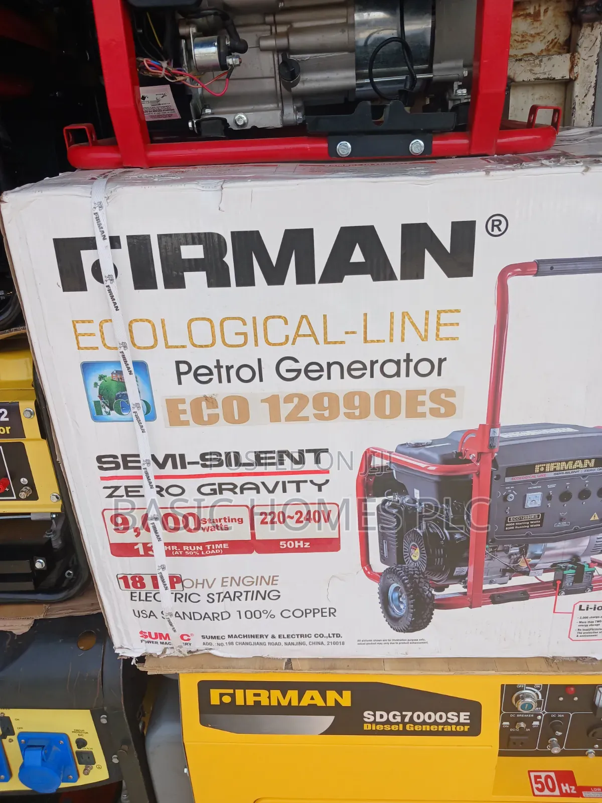 Firman Generator 12990es