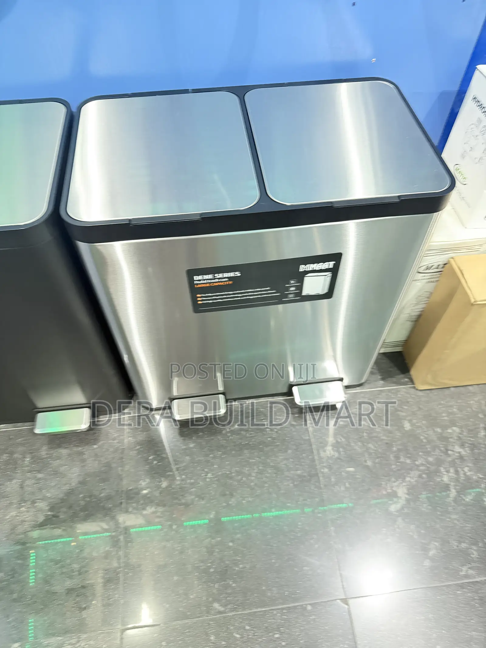 Sensor and Padel Dustbin in Different LTRS