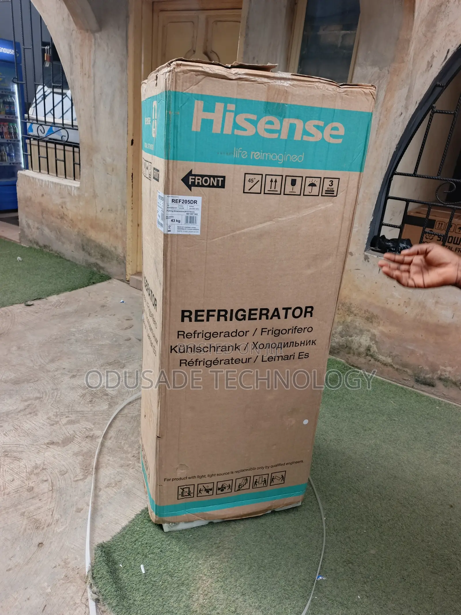 Hisense 205DR 205L Fridge Freezer