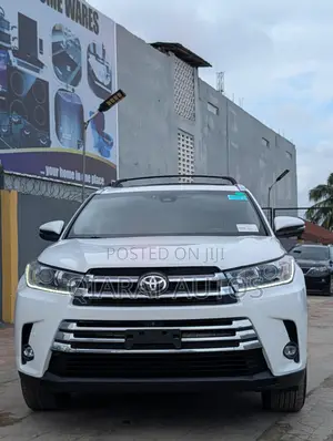 Toyota Highlander Limited Platinum 2019 White