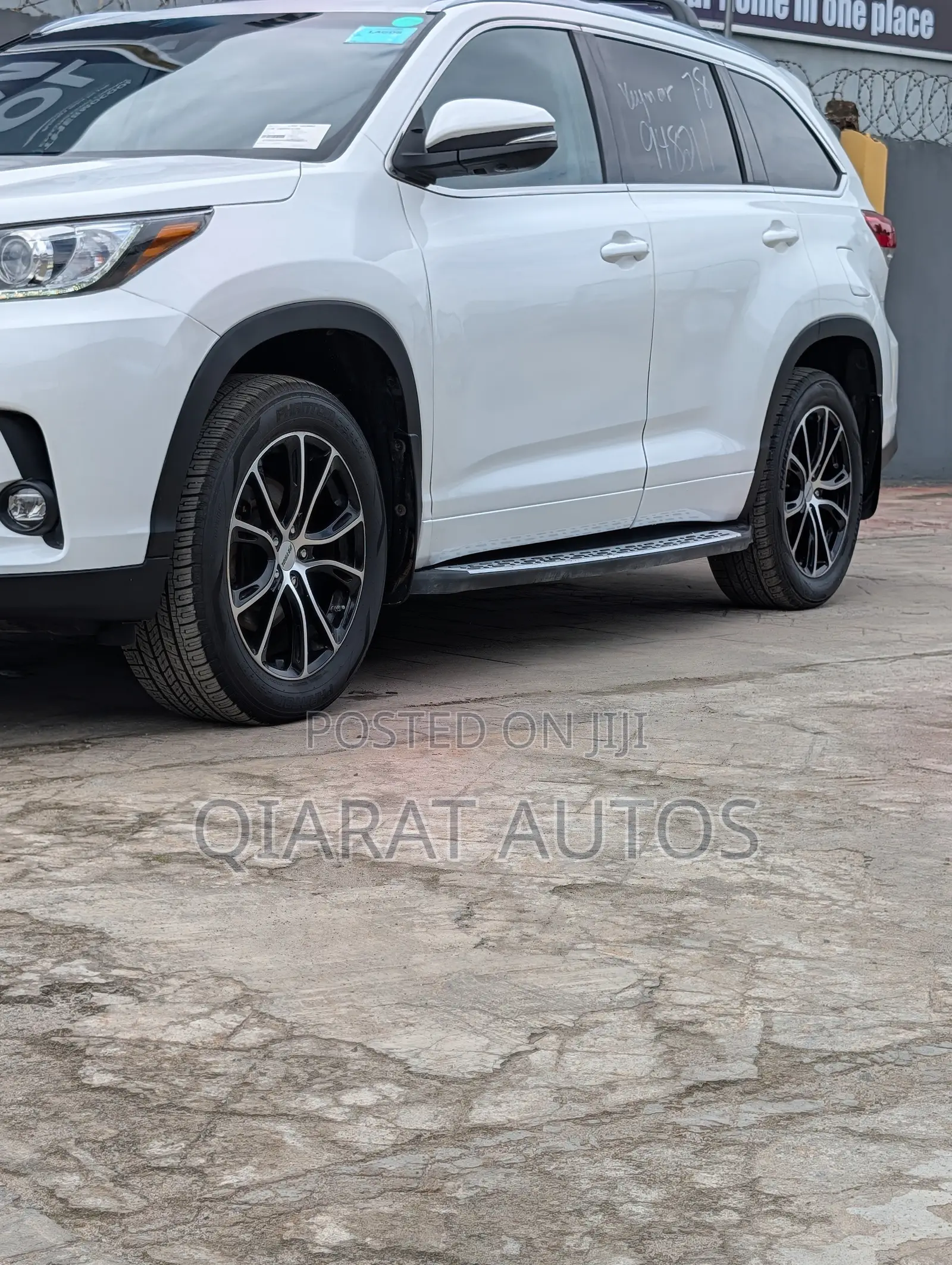 Toyota Highlander Limited Platinum 2019 White