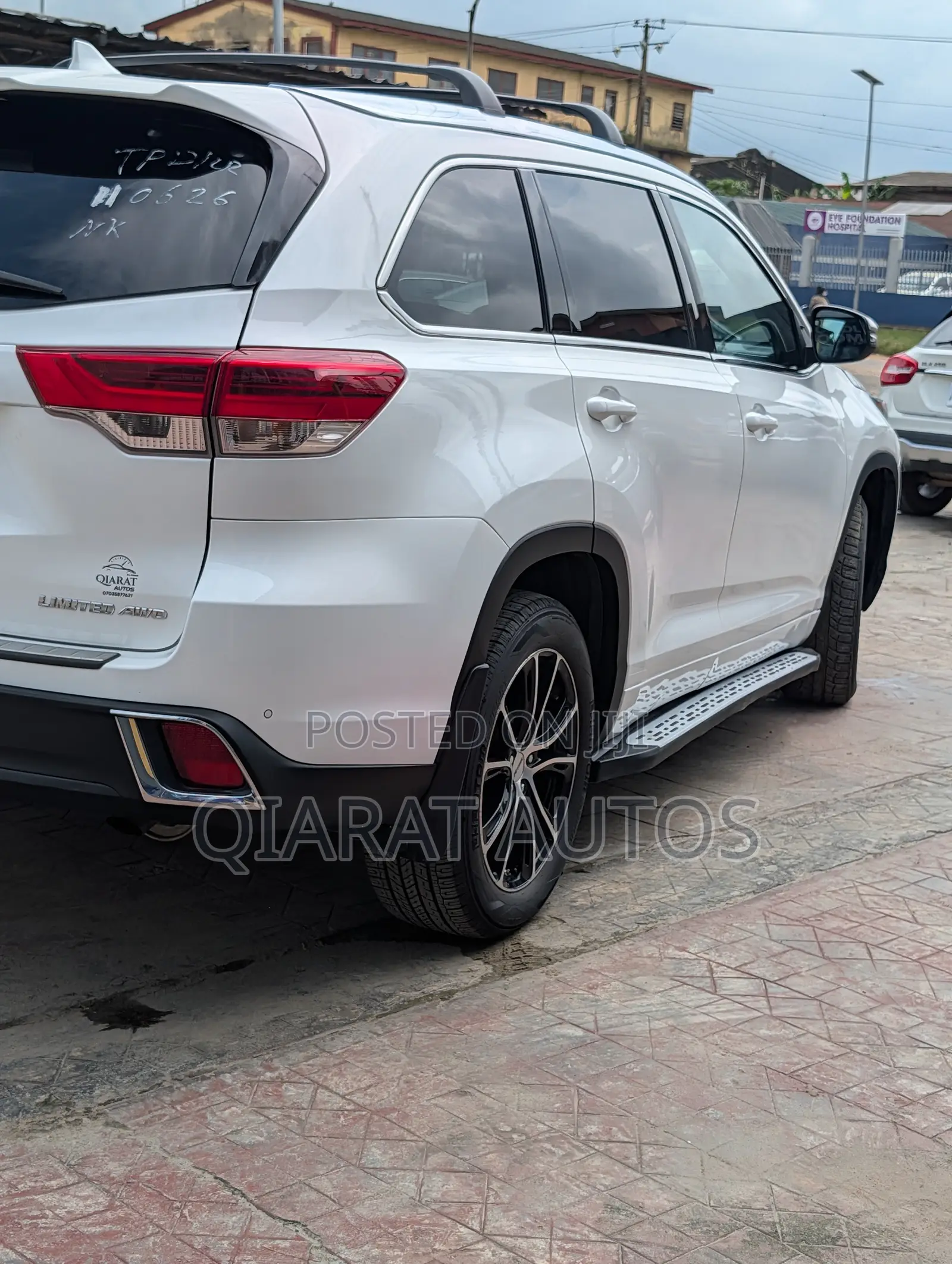 Toyota Highlander Limited Platinum 2019 White