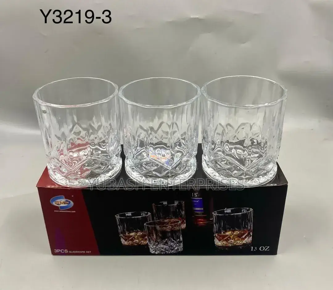 3pcs Quality Whisky Cup