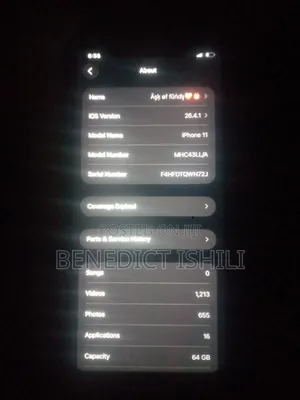 Apple iPhone 11 64 GB Gray