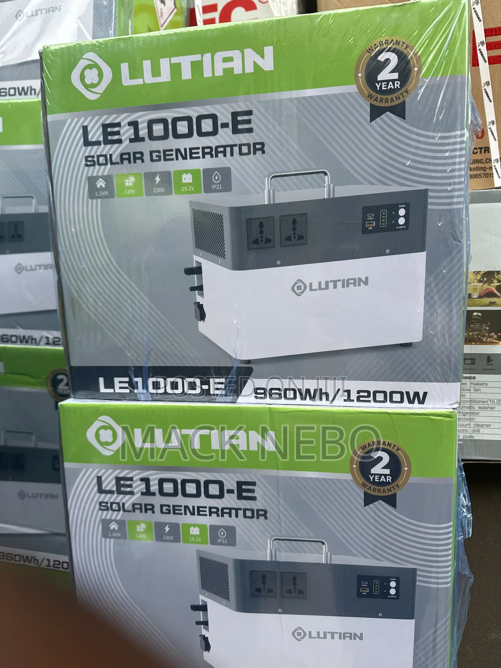 Original Lutain Solar Generator