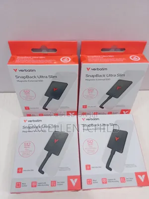 Verbatim 512GB SnapBack Ultra Slim Magnetic Portable SSD