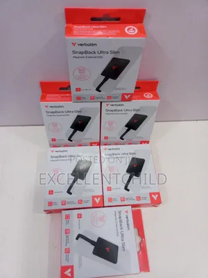 Verbatim 512GB SnapBack Ultra Slim Magnetic Portable SSD