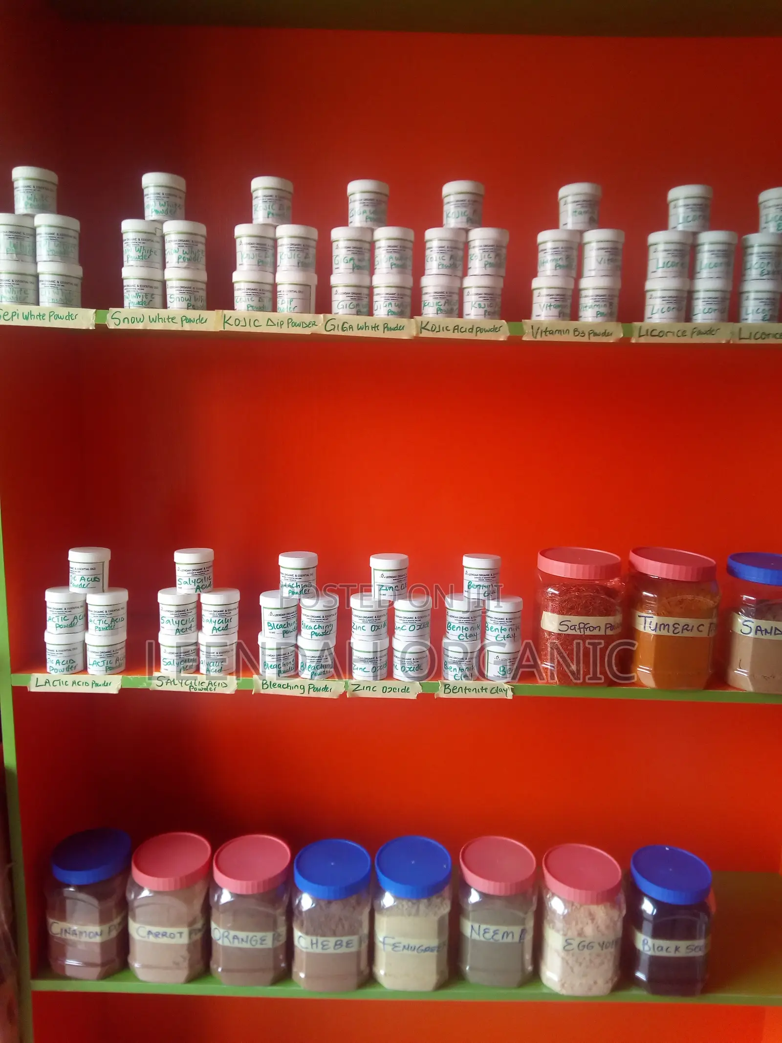 Raw Organic Materials