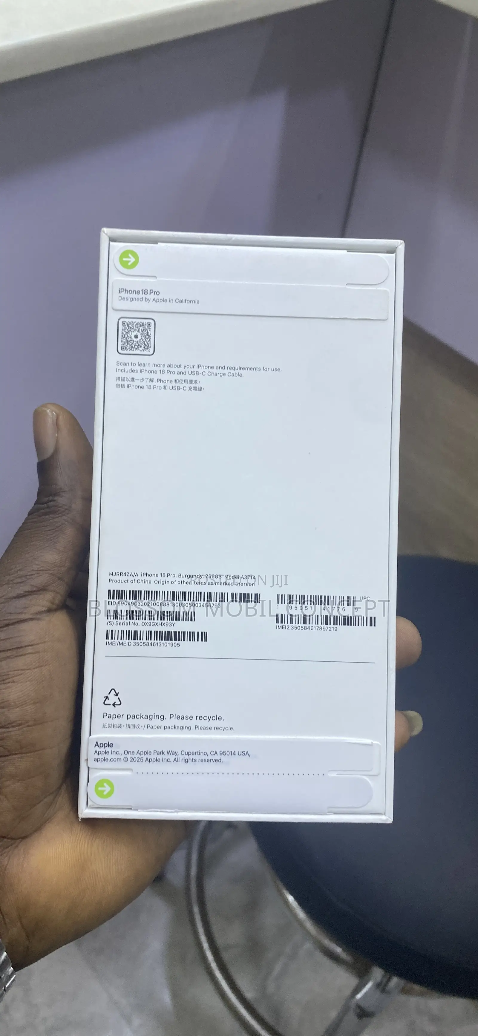 New Apple iPhone 18 Pro 256 GB