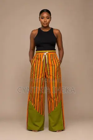 Female Aso Oke Trousers