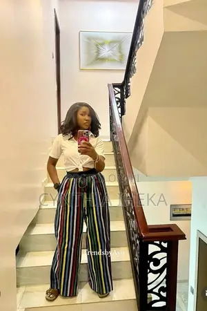 Female Aso Oke Trousers