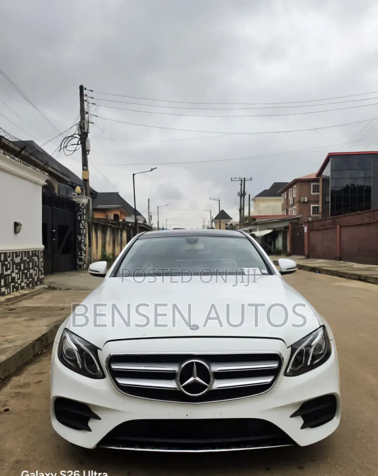Mercedes-Benz E300 4Matic AWD Sedan (2.0L 4cyl 9A) 2017 White