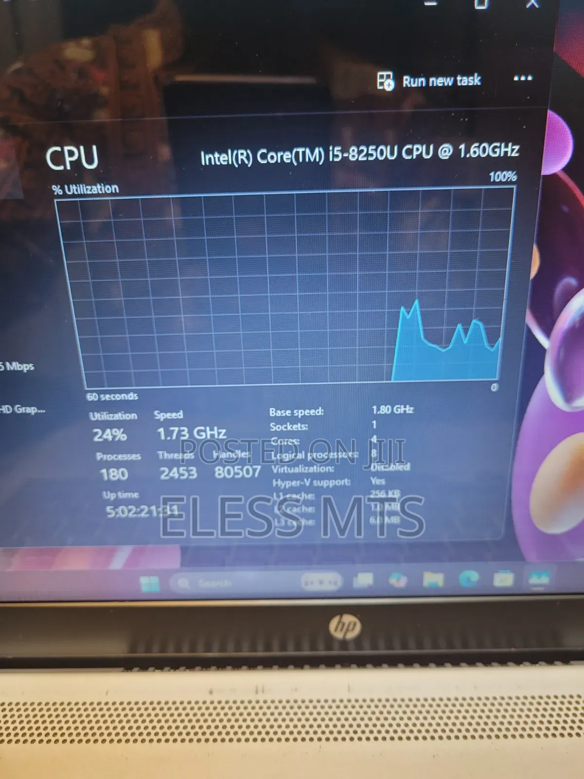 Laptop HP Pavilion 15 8GB Intel Core i5 SSD 256GB