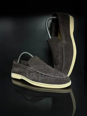 *Fdcp Summer Charms Walk Loafers Dark Brown Suede*
