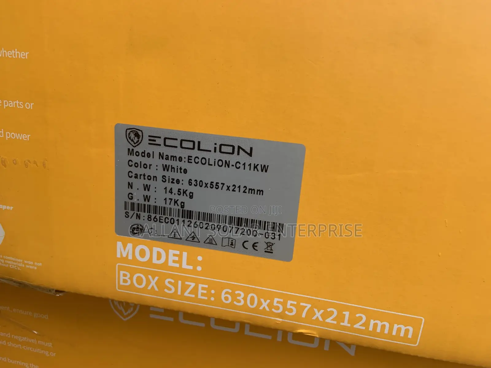 Ecolion 11kva Solar Inverter 48V