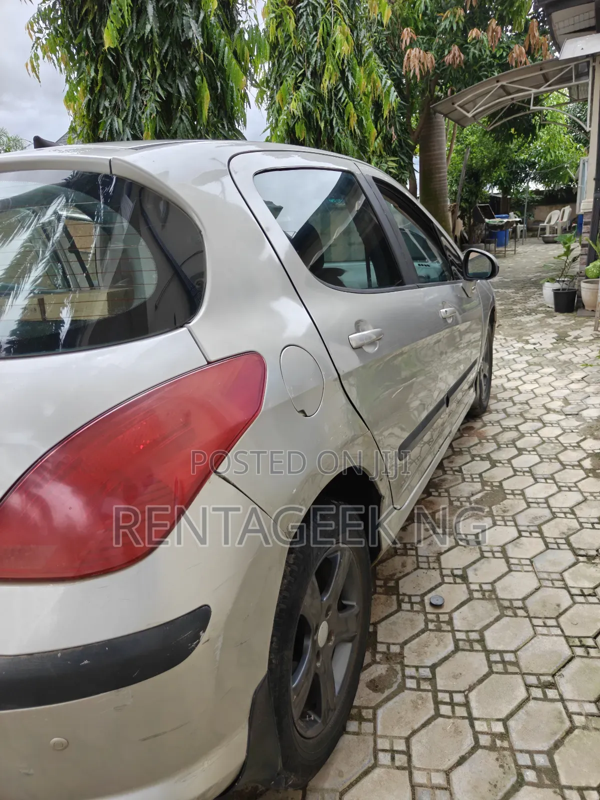 Peugeot 308 1.6 THP 2008 Silver