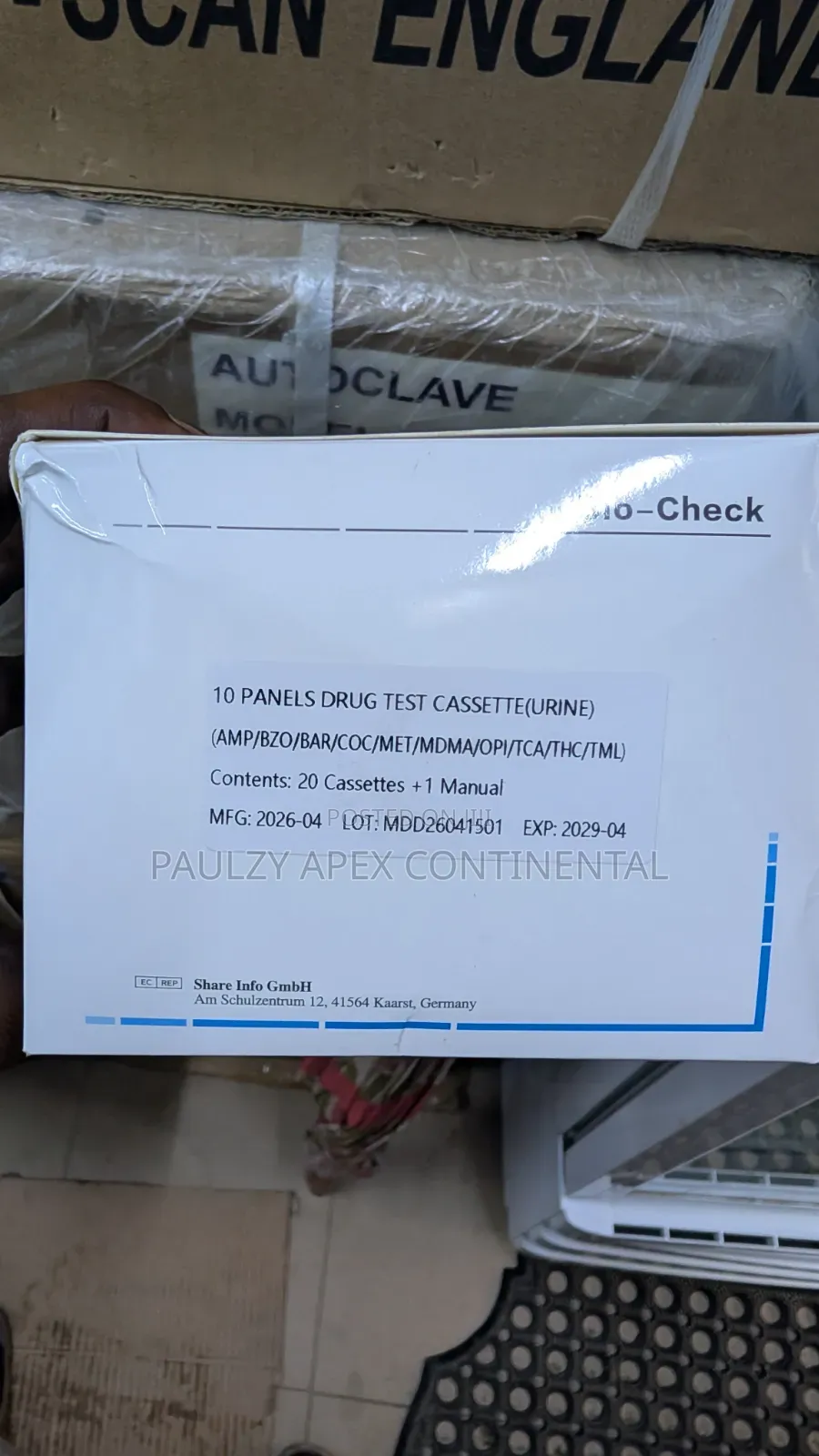 Drug Kit (Bio-Check)
