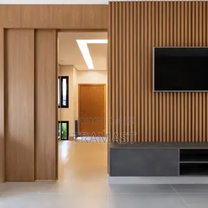Plain WPC Fluted Wall Panels