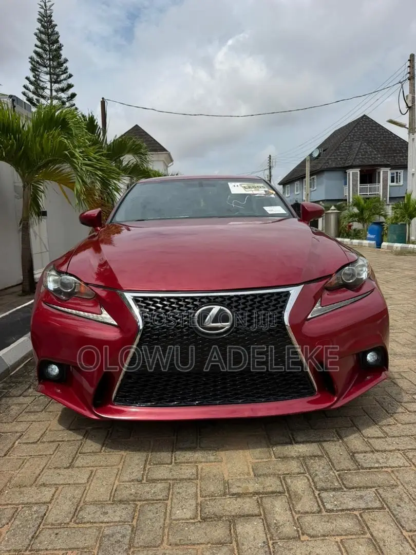 Lexus IS 250 4WD 2015 Red