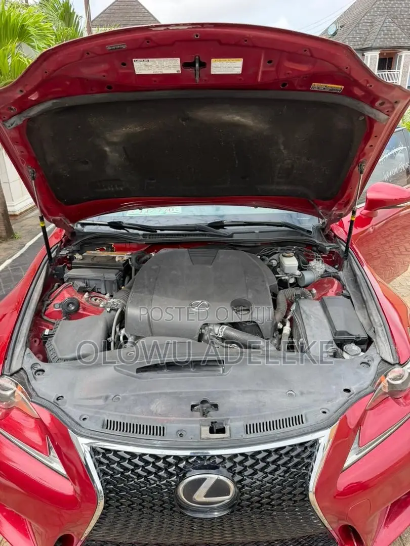 Lexus IS 250 4WD 2015 Red