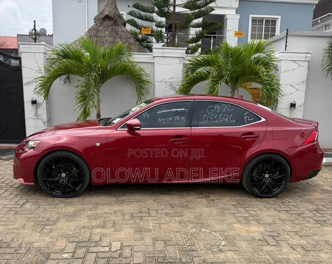 Lexus IS 250 4WD 2015 Red