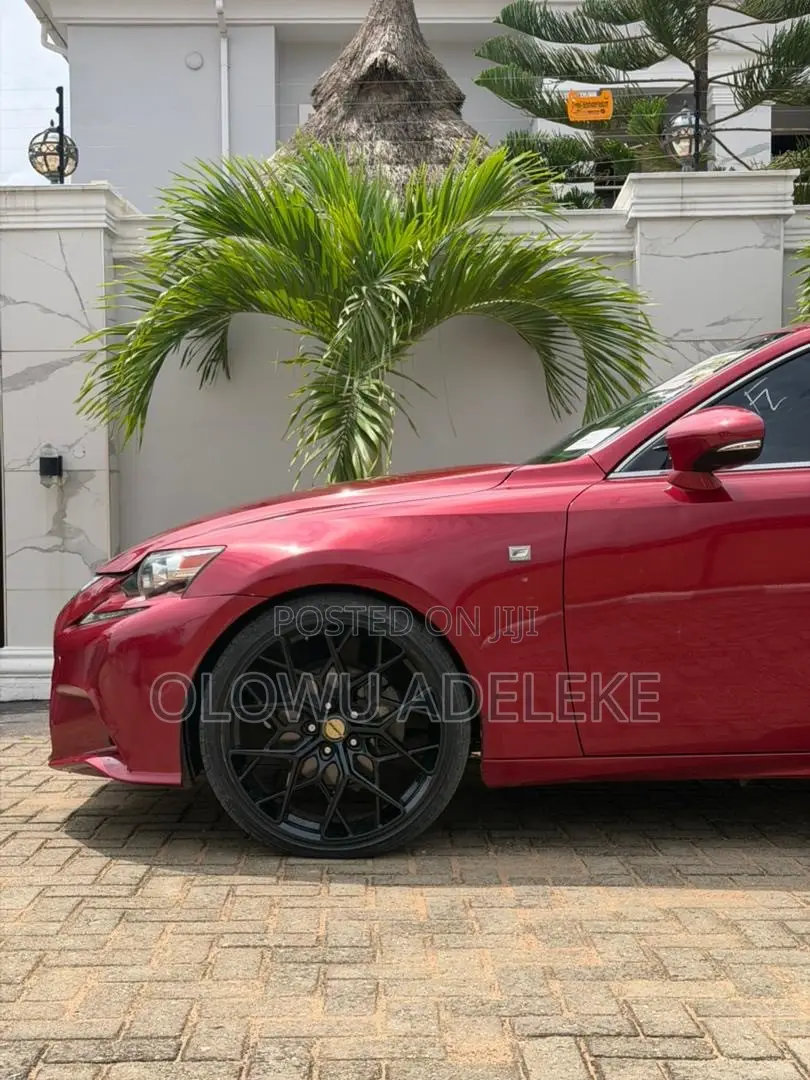 Lexus IS 250 4WD 2015 Red