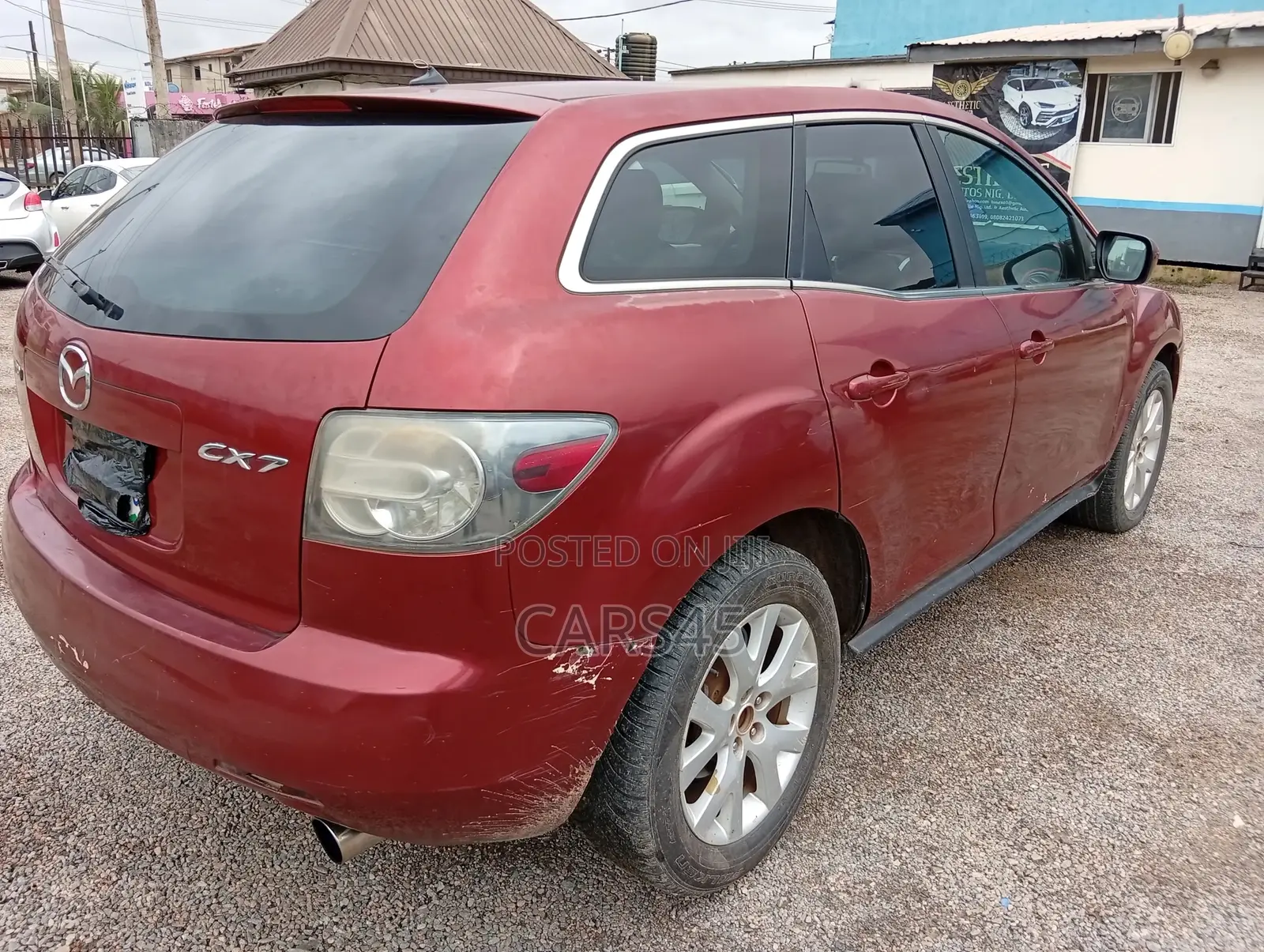 Mazda CX-7 2.2 2008 Red